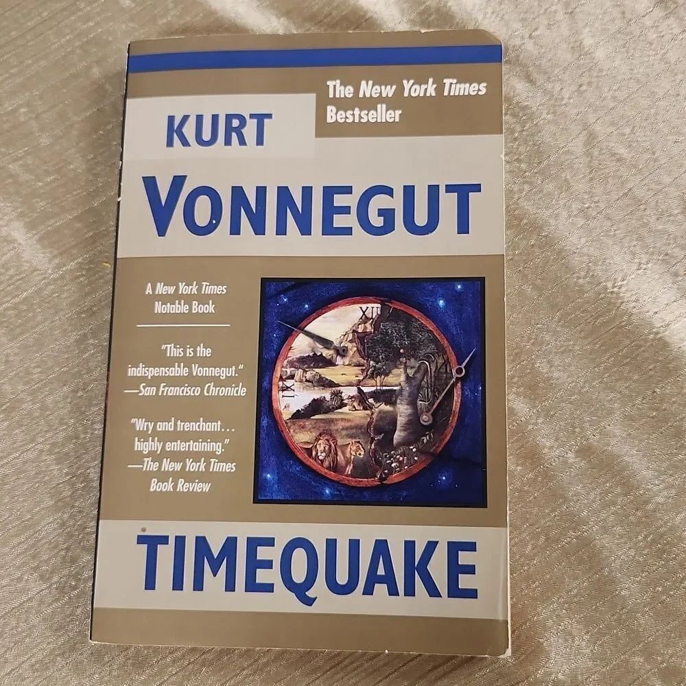 Timequake by Kurt Vonnegut Paperback Book 1997